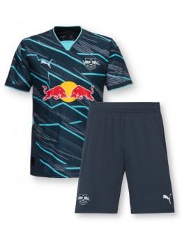 RB Leipzig Ausweichtrikot für Kinder 2024-25 Kurzarm (+ Kurze Hosen)